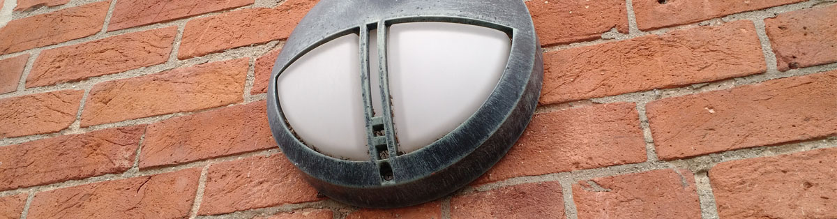 Exterior, Wall-Mounted LED Light